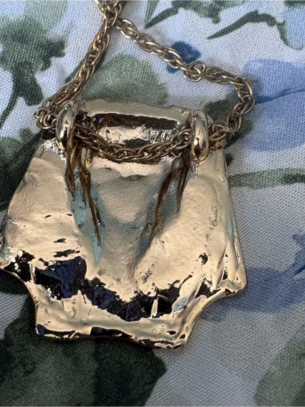 Gold Pharoah Pendant Necklace - Men's Accessory